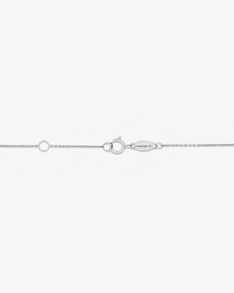 Bracelet à initiale « D » en argent
