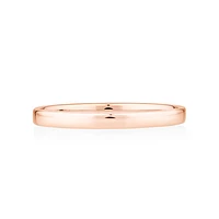 2mm Lite Half Round Wedding Band in 10kt Yellow Gold