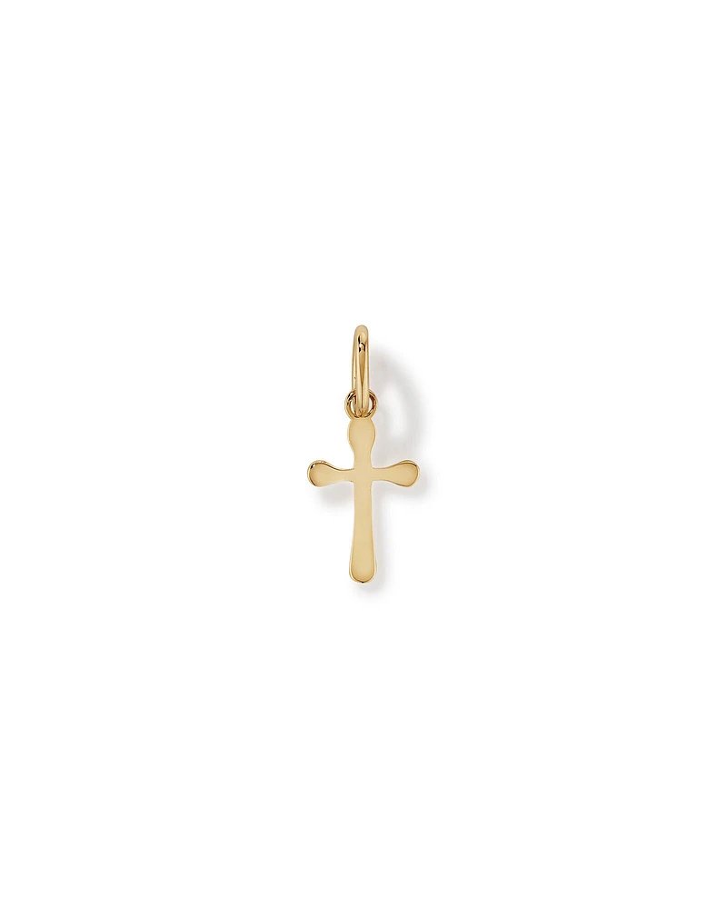 Pendentif croix en or jaune 10 carats