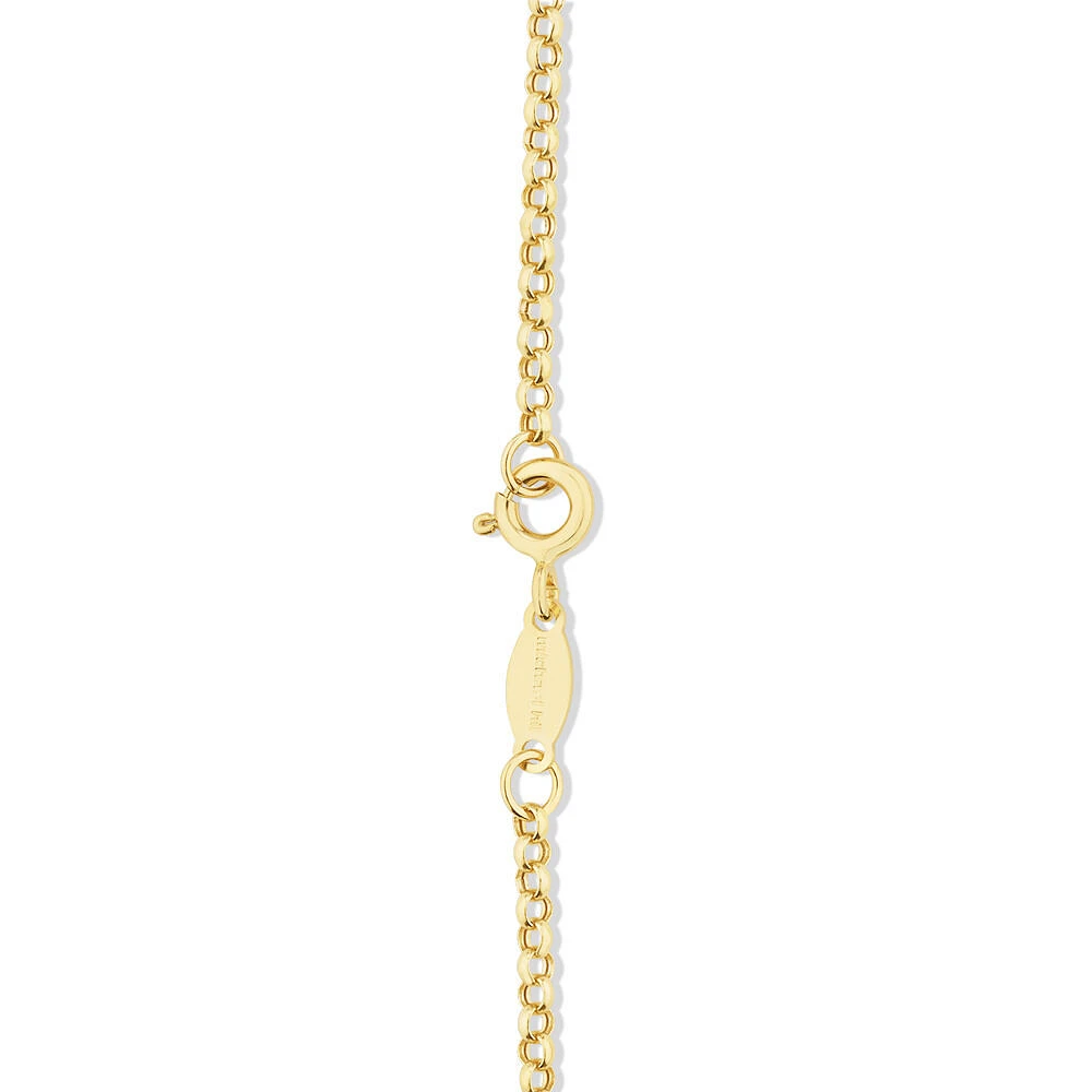 19cm (7.5") 2mm-2.5mm Width Belcher Bracelet in 10kt Yellow Gold