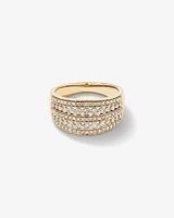 0.70 Carat TW Infinite Diamonds Ring in 10kt Yellow Gold