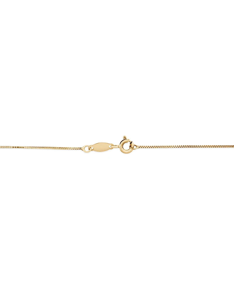 50cm Box Chain in 18kt Yellow Gold