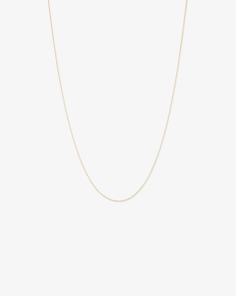 55cm (22") Solid Belcher Chain in 10kt Gold