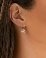 Everlight Earrings with 1/2 Carat TW of Diamonds in 10kt Yellow Gold