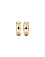 10mm Huggie Earrings in 10kt Yellow Gold