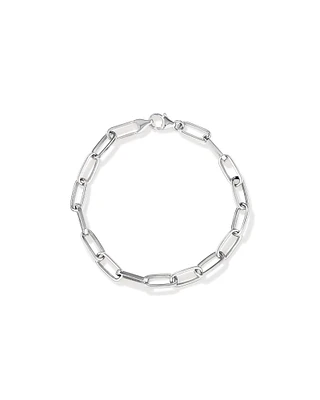 19cm (7.5") Paperclip Bracelet in Sterling Silver