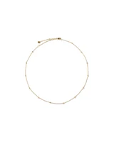 45cm (18") 2mm-2.5mm Width Adjustable Bead Necklace in 10kt Yellow Gold