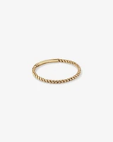 Twisted Band Ring in 10kt Yellow Gold