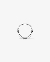 Bague en or blanc 10 K avec diamants totalisant 0,15 ct pour homme