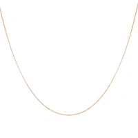 55cm (22") Box Chain in 10kt Yellow Gold