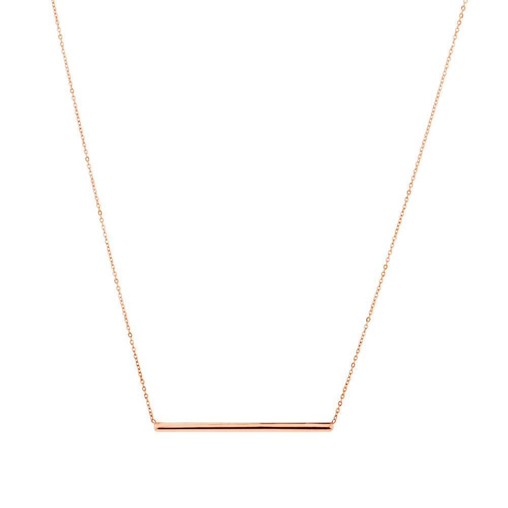 michael hill gold bar necklace