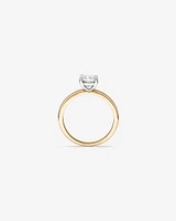 1.00 Carat TW Round Brilliant Diamond Solitaire Engagement Ring in 14kt White Gold