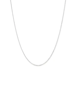 50cm (20") 1.8mm Width Belcher Chain Necklace in Sterling Silver