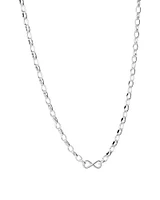 Infinity Belcher Chain in Sterling Silver