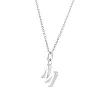 "Z" Initial Pendant in Sterling Silver