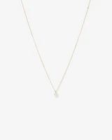 0.50Carat TW Laboratory-Grown Diamond Solitaire Pendant in 14kt Yellow Gold