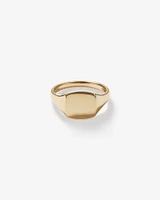 Square Signet Ring in 10kt Yellow Gold