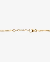 19cm (7.5") Serpentine Bracelet in 10kt Yellow Gold