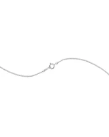 Petit pendentif Knots en argent sterling et en or rose 10 K