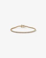 2.46 Carat TW Diamond Tennis Bracelet in 10kt Yellow Gold