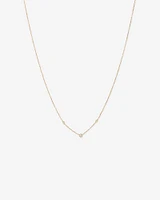 Necklace with 0.10 Carat TW of Diamonds in 10kt Yellow Gold