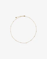 45cm (18") 2mm-2.5mm Width Adjustable Bead Necklace in 10kt Yellow Gold