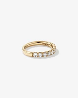 1.00 Carat TW Claw Set Diamond Wedding Ring in 14kt Yellow Gold