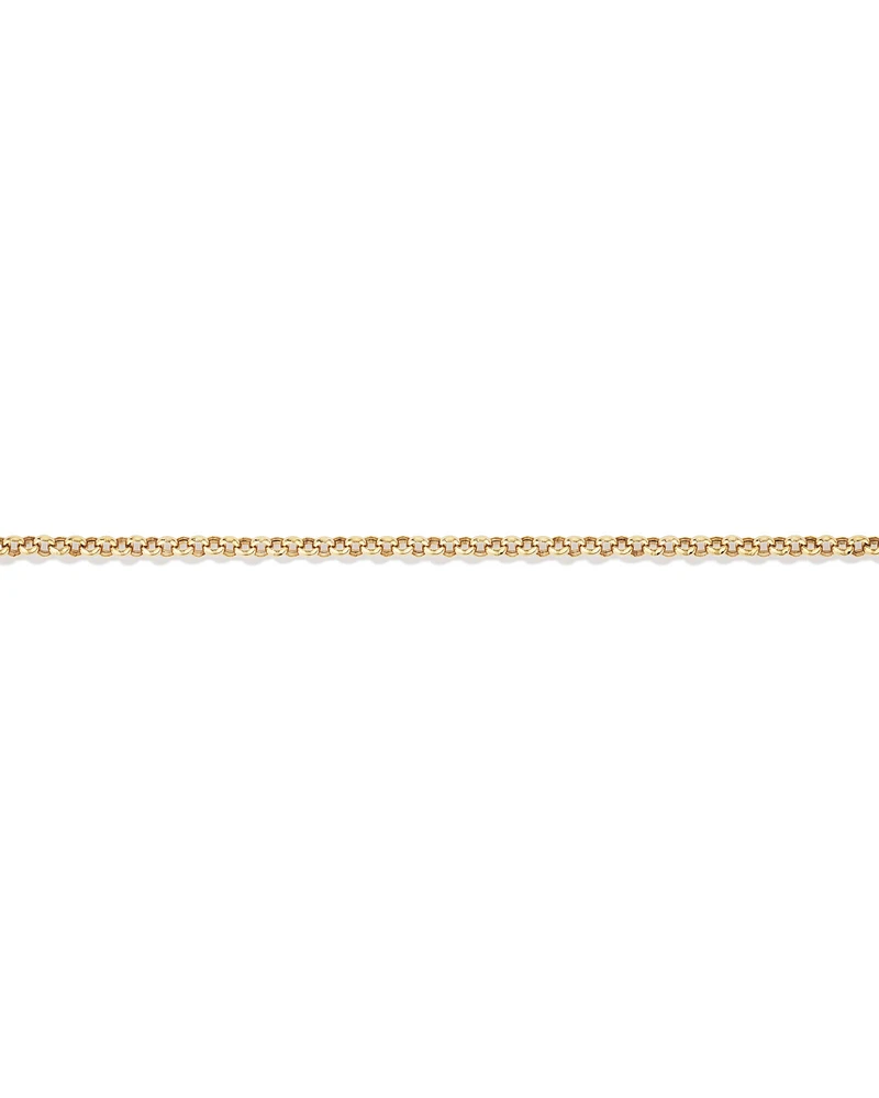 19cm (7.5") 4mm-4.5mm Width Belcher Bracelet in 10kt Yellow Gold