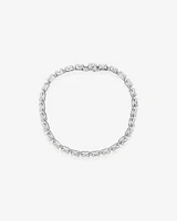 8.00 Carat TW Diamond Tennis Bracelet in 14kt White Gold