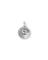 Diamond Accent Taurus Zodiac Pendant in Sterling Silver