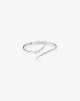 Bracelet jonc en argent sterling avec perles d'eau douce de culture