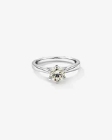 1 Carat Diamond Solitaire Ring in 14kt White Gold