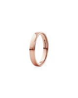 3mm Half Round Wedding Band in 10kt Rose Gold