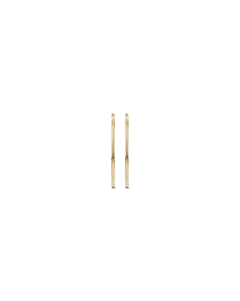 45mm Hoop Earrings in 10kt Yellow Gold