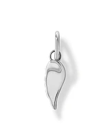 Diamond Accent Angel Wing Pendant in Sterling Silver