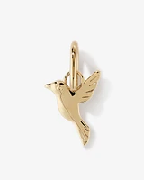 Hummingbird Pendant in 10kt Yellow Gold