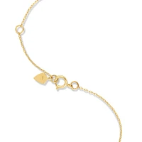 Cultured Freshwater Pearl Necklace in 10kt Yellow Gold