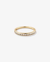 0.25 Carat TW Channel Set Diamond Wedding Ring in 14kt Yellow Gold