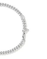 Curb ID Bracelet in Sterling Silver