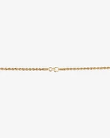 60cm (24") Rope Chain in 10kt Yellow Gold