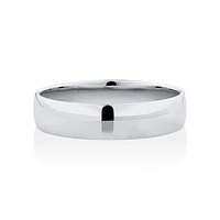 5mm Lite Half Round Wedding Band in Platinum