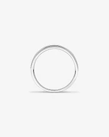 Men's Ring with Diamonds in 10kt White Gold