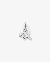 Letter Z Initial Pendant in Sterling Silver