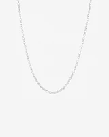 80cm (32") 3mm-3.5mm Width Belcher Chain in Sterling Silver