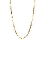 60cm (24") 5.5mm-6mm Width Curb Chain in 10kt Yellow Gold