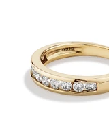 Wedding Ring with 0.50 Carat TW of Diamonds in 18kt Yellow Gold