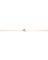 Bracelet with Morganite in 10kt Rose Gold