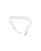 Cultured Freshwater Pearl Bracelet in 10kt Yellow Gold