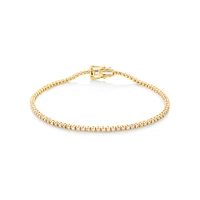 Bracelet de Tennis de 0,82 Carat TW en Diamant en Or Blanc 10kt