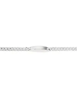 21cm (8.5") Identity Bracelet in Sterling Silver